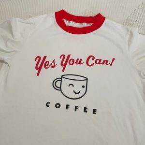 Ban. Do “yes you can” coffee t shirt